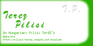 terez pilisi business card